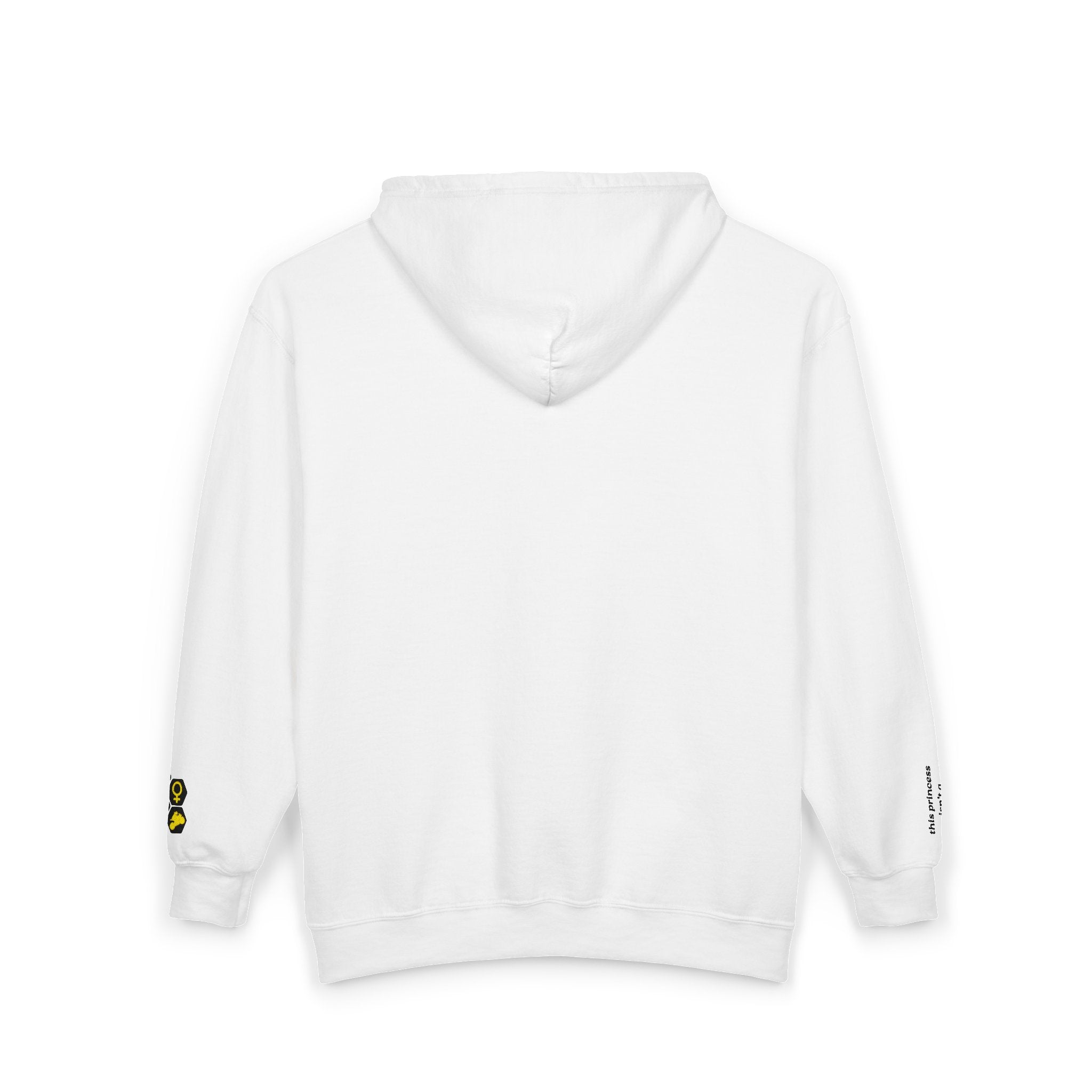 Moto Honey Logo Zip-Up Hoodie | Women’s Motorcycle Lifestyle Sweatshirt | “This Princess Isn’t a Passenger”